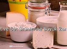 Süt ve Süt Ürünlerine Büyük Zam