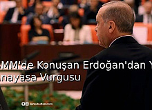 TBMM'de Konuşan Erdoğan'dan Yeni Anayasa Vurgusu