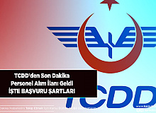 TCDD’den Son Dakika Personel Alım İlanı Geldi İşte Başvuru Şartları