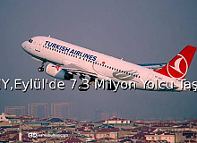 THY, Eylül'de 7.3 Milyon Yolcu Taşıdı