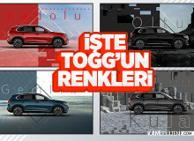 TOGG 6 Farklı Renk İle Piyasaya Sürülecek