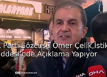 AK Parti Sözcüsü Ömer Çelik, İstiklal Caddesi’nde Açıklama Yapıyor 