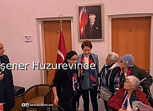 Akşener, Huzurevinde