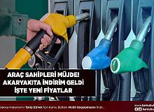 Araç Sahipleri Müjde Akaryakıta İndirim Geldi İşte Yeni Fiyatları