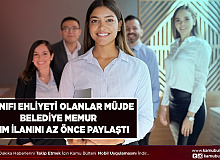 B Sınıfı Ehliyeti Olanlar Müjde Kamuya Memur Alım İlanı Geldi
