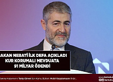 Bakan Nebati İlk Kez Açıklandı Devlet KKM İçin Bugüne Kadar 91 Milyar Ödedi