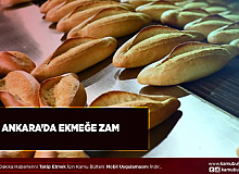 Başkentte Ekmeğe Yüzde 25 Zam