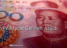 Çin İhracat Geliri Azaldı