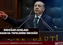 Cumhurbaşkanı Erdoğan Kara Harekatı Mesajı Verdi: Karadan da Tepelerine İneceğiz