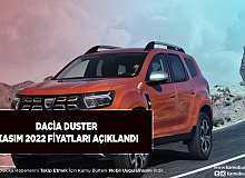 Dacia Duster Kasım 2022 Fiyatları Açıklandı