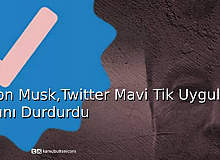 Elon Musk Mavi Tik Hizmetini Geçici Olarak Durdurdu 
