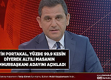 Fatih Portakal Yüzde 99.9 Kesin Diyerek Millet İttifakı’nın Cumhurbaşkanı Adayını Açıkladı