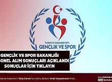 Gençlik ve Spor Bakanlığı Sürekli İşçi Alımı Sonuçları Açıklandı Sonuçlar İçin Tıklayın