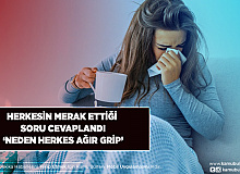 Herkesin Merak Ettiği Soru Cevap Buldu “Neden Herkes Ağır Grip”