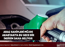 İndirimlerin Arkası Kesilmiyor Akaryakıta Bu Gece Bir İndirim Daha Geliyor