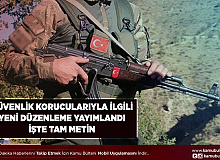 Korucular İle İlgili Yeni Düzenleme Resmi Gazetede Tam Metin Burada