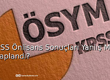 KPSS Önlisans Sonuçları Yanlış Mı Hesaplandı?