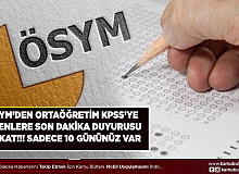 KPSS Ortaöğretim Sınav Cevap Kağıtları ve Aday Cevapları Açıklandı 10 Gün Süresi Var
