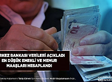 Merkez Bankası Rakamları Açıkladı Emekli ve Memurun Yılbaşı Zamları Hesaplandı