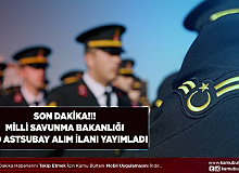 Milli Savunma Bakanlığı 1.870 Astsubay Alımı Yapıyor Başvuru Kılavuzu Yayımlandı