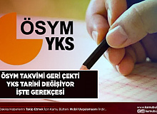 ÖSYM Takvimi Geri Çekti YKS Tarihi Değişiyor İşte Gerekçesi