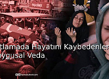  Patlamada Hayatını Kaybedenlere Duygusal Veda