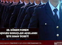 POMEM 13 Bin Polis Alımı Başvuru Sonuçları Açıklandı Sınav Ücreti Belli Oldu