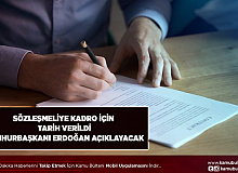 Sözleşmelilere Kadro İçin Tarih Verildi Cumhurbaşkanı Erdoğan Açıklayacak