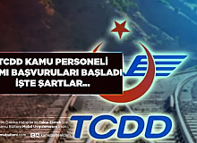 TCDD Kamuya Personel Alımı İçin Büyük Gün Geldi Başvurular Başladı