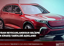 TOGG’dan Heyecanlandıran Gelişme Ön Sipariş İçin Tarih Verildi
