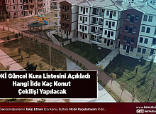 TOKİ Güncel Kura Listesini Açıkladı Hangi İlde Kaç Konut Çekilişi Yapılacak