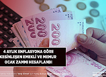 TÜİK Enflasyonu Sonrası Memur ve Emekli Zammı Hesaplandı
