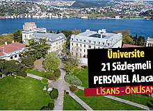 Üniversitesi Lisans Önlisans 21 Sözleşmeli Personel Alımı Yapacak