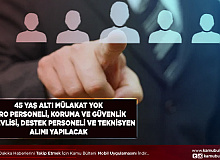 Üniversiteye 45 Yaşından Küçük Büro Personeli Koruma ve Güvenlik Görevlisi Teknisyen ve Destek Personeli Alımı Yapılacak