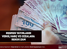 Yeniden Değerleme Oranı Belli Oldu Vergi Harç ve Cezalara Rekor Zam