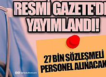 27 Bin Sözleşmeli Sağlık Personeli İşe Alınacak!