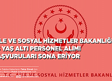 Aile ve Sosyal Hizmetler Bakanlığı 65 Yaş Altı 60 KPSS ile Personel Alımı Yapıyor