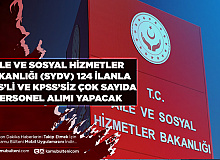 Aile ve Sosyal Hizmetler Bakanlığı (SYDV)124 İlanla KPSS’li ve KPSS’SİZ Çok Sayıda Personel Alımı Yapacak