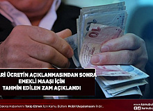 Asgari Ücret Açıklandı İşte Emekli İçin Tahmin Edilen Zam Açıklandı