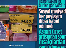 Asgari Ücret Zammı Sonrasında Marketlerde Zam Yarışı Başladı