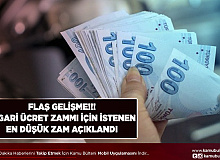 Asgari Ücrette Kırmızı Çizgi Açıklandı Bu Rakamın Altındakiler Kesinlikle Kabul Edilemez
