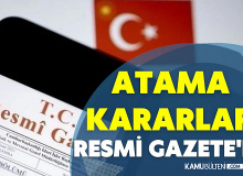 Atama Kararları Resmi Gazete'de Yayımlandı - 24 Aralık 2022
