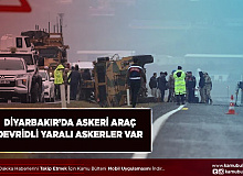 Diyarbakır’da Askeri Araç Devrildi Yaralılar Var