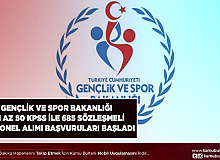 Gençlik ve Spor Bakanlığı En Az 50 KPSS İle 685 Sözleşmeli Personel Alımı Yapıyor Başvurular Başladı