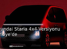 Hyundai Staria 4x4 Versiyonu Türkiye’de