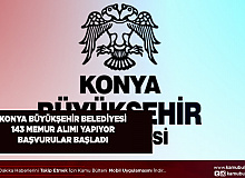 Konya Büyükşehir Belediyesi 143 Memur Alımı Başvuruları Başladı