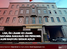 Milli Savunma Bakanlığı 555 Kamu Personeli Alımı Başvuruları Başladı