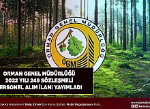 Orman Genel Müdürlüğü 2022 Yılı 249 Sözleşmeli Personel Alım İlanı Yayımladı İl İl Kadro Dağılımı Belli Oldu