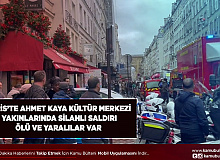 Paris’te Ahmet Kaya Kültür Merkezi Yakınlarında Silahlı Saldırı Ölü ve Yaralılar Var