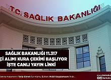 Sağlık Bakanlığı 11.317 İşçi Alımı Kura Çekimi Başlıyor İşte Canlı Bağlantı Linki